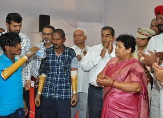 दिव्यांगजनों को कृत्रिम अंग प्रदान करना,नया जीवन देने जैसा: सुश्री उइके