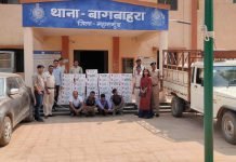 4 अंतर राजकीय शराब तस्कर 50 पेटी शराब के साथ गिरफ्तार