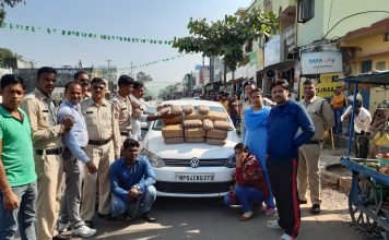 गांजा तस्करो पर बागबाहरा पुलिस की बड़ी कार्यवाही