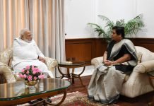 प्रधानमंत्री श्री मोदी से राज्यपाल सुश्री उइके ने की सौजन्य भेंट