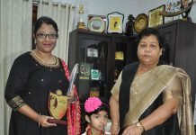 राज्यपाल से कुमारी शन्जन थम्मा ने सौजन्य मुलाकात की