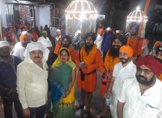 विधायक ने किया सिख समाज का आत्मीय स्वागत
