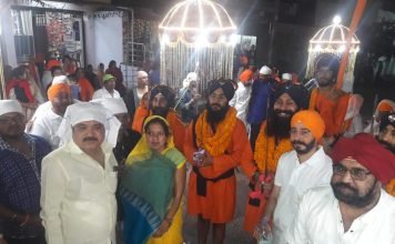 विधायक ने किया सिख समाज का आत्मीय स्वागत