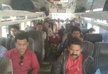 जिले के 160 बूथों में मतदान कल, मतदान दल रवाना हुए