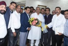 मुख्यमंत्री से राडा के पदाधिकारियों ने की मुलाकात