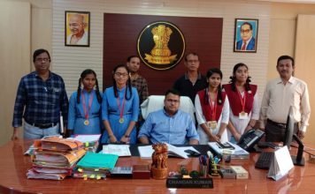 राष्ट्रीय बाल विज्ञान कांग्रेस सुकमा जिले के चार बाल वैज्ञानिक जाएंगे तिरूवनन्तपुरम
