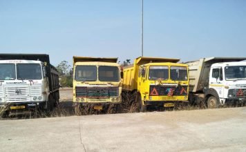 अवैध उत्खनन और परिवहन कर रहे 25 वाहन जब्त