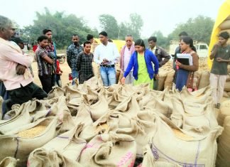 धान उपार्जन कार्य में लापरवाही : समिति प्रबंधक निलंबित