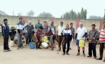 अनवरत स्वच्छता एवं सेवा कार्य में तत्पर आर्ट आफ लिविंग बागबाहरा