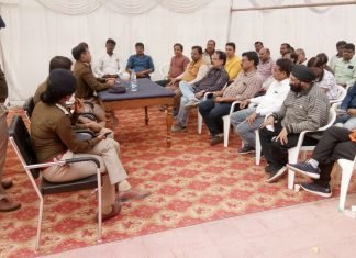 पुलिस अधीक्षक ने लगाई व्यापारियो की चौपाल