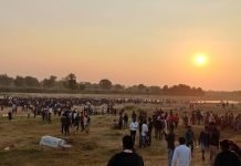 नदी चरौदा सूखा लहरा मेला में हजारों श्रद्धालुओं ने लिया लहरा : अंकित