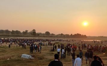 नदी चरौदा सूखा लहरा मेला में हजारों श्रद्धालुओं ने लिया लहरा : अंकित