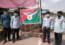 सिक्योरिटी गार्ड के भरोसे चल रही आबकारी जांच चौकी