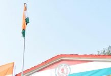 गृह मंत्री ताम्रध्वज साहू ने किया ध्वजारोहण साथ ही शहीदों के परिजनों को किया सम्मनित