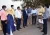 विशेष सचिव स्वास्थ्य डॉ. सी. आर. प्रसन्ना ने निर्माणाधीन वायरोलॉजी लैब, एवं मेडिकल कॉलेज की ज़मीन का किया निरीक्षण