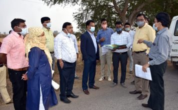 विशेष सचिव स्वास्थ्य डॉ. सी. आर. प्रसन्ना ने निर्माणाधीन वायरोलॉजी लैब, एवं मेडिकल कॉलेज की ज़मीन का किया निरीक्षण