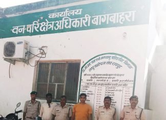 जंगल में आग लगाकर शिकार करने वाले 9 लोगो को वन अधिकारियों ने करवाई कर जेल भेजा