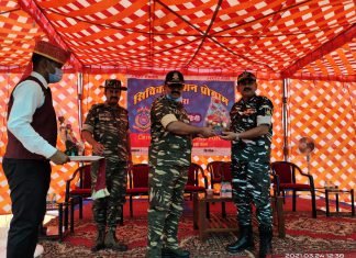 65 बटालियन केंद्रीय रिजर्व पुलिस का सिविक एक्शन प्रोग्राम टुहलु में सम्पन्न…