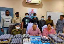 प्रतिबंधित दवाओं के विक्रेताओं पर महासमुंद पुलिस की बड़ी कार्यवाही।