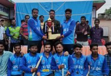 फाइनल मैच में मोहबा को हरा,कोल्दा बना विजेता।