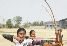 राष्ट्रीय सब जूनियर तीरंदाजी प्रतियोगिता राजस्थान के लिए जिले से जया एवं सत्यभामा साहू का चयन राजस्थान के लिए हुए रवाना।