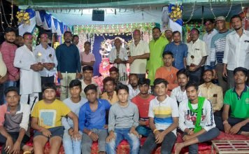 नवरात्रि पर्व पर खोपली में पारंपरिक जसगीत प्रतियोगिता का आयोजन।