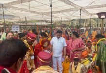 मुख्यमंत्री कन्या विवाह योजना के अंतर्गत विवाह बंधन में बंधे 250 जोड़े।