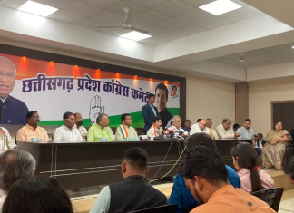 पत्रकार वार्ता: कांग्रेस के अधिवेशन को डिस्टर्ब करने ईडी के छापे -कांग्रेस