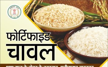 प्रदेश के सभी जिलों में होगा फोर्टिफाइड चावल का वितरण