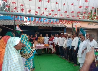 जय भारत सत्याग्रह में शामिल हुई डॉ.रश्मि