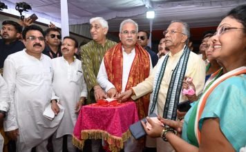 मुख्यमंत्री भूपेश बघेल ने जिले में 703 करोड़ 96 लाख रुपए के 224 विकास कार्यों का किया शिलान्यास व लोकार्पण