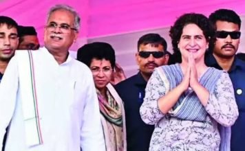 सीएम भूपेश बघेल कल दाखिल करेंगे नामांकन, आएंगी प्रियंका गांधी