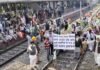 किसान कल रोकेंगे ट्रेन, दोपहर 12 बजे से पंजाब के सभी ट्रेनों को रोकने का ऐलान